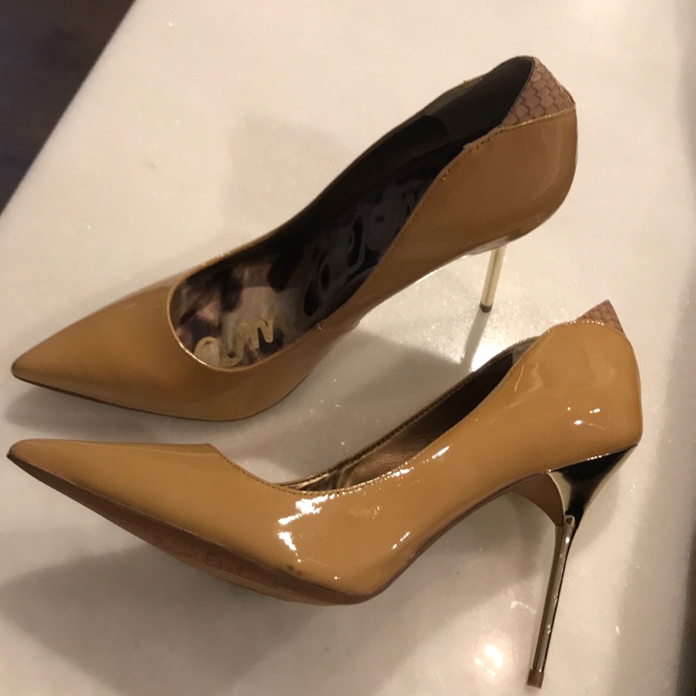 Sam Edelman Nude Pumps NEW